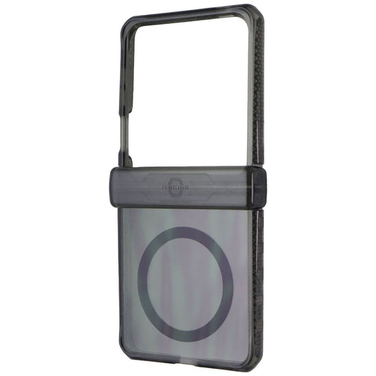 ITSKINS Hybrid R Clear Hinge Case for Samsung Galaxy Z Flip6 - Smoke