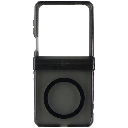 ITSKINS Hybrid R Clear Hinge Case for Samsung Galaxy Z Flip6 - Smoke