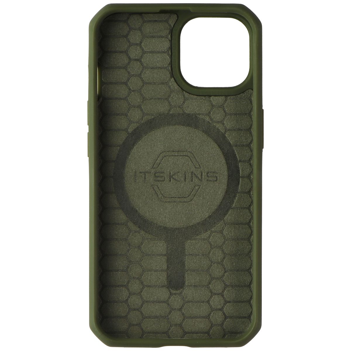 ITSKINS Ballistic_R Series Case for MagSafe for Apple iPhone 14/13 - Olive Green Cell Phone - Cases, Covers & Skins ITSKINS - Simple Cell Bulk Wholesale Pricing - USA Seller