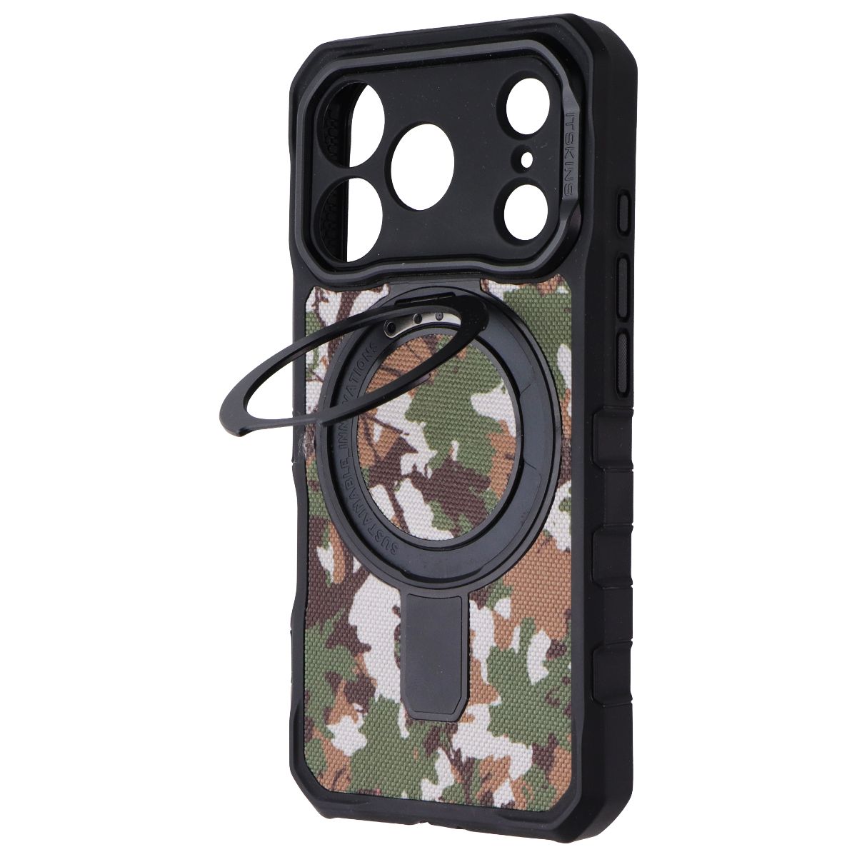 ITSKINS Supreme_R // Nylon Stand Case for MagSafe for Apple iPhone 17 Pro - Camo Cell Phone - Cases, Covers & Skins ITSKINS - Simple Cell Bulk Wholesale Pricing - USA Seller