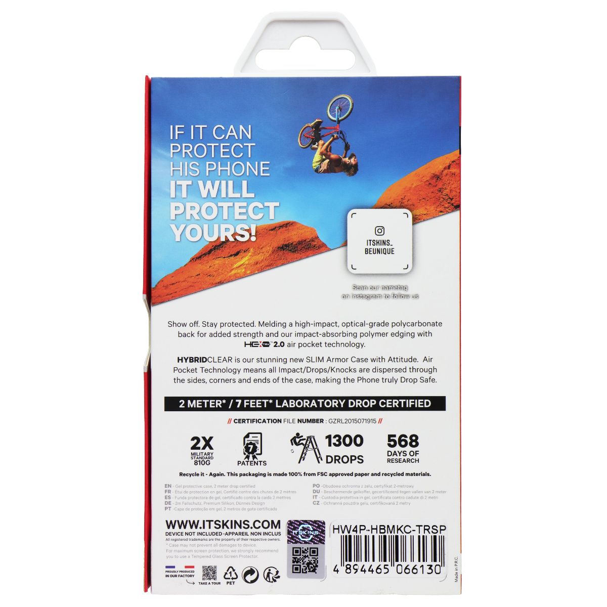 ITSKINS HybridClear Series Dual Layer Case for Huawei P40 Pro - Transparent Cell Phone - Cases, Covers & Skins ITSKINS - Simple Cell Bulk Wholesale Pricing - USA Seller