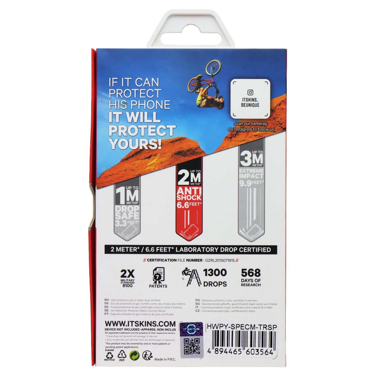 ITSKINS Spectrum // Clear Series Case for Huawei Y9 Prime (2019) - Transparent Cell Phone - Cases, Covers & Skins ITSKINS - Simple Cell Bulk Wholesale Pricing - USA Seller