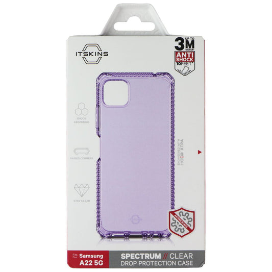 ITSKINS Spectrum // Clear Case for Samsung Galaxy A22 5G - Light Purple Cell Phone - Cases, Covers & Skins ITSKINS - Simple Cell Bulk Wholesale Pricing - USA Seller