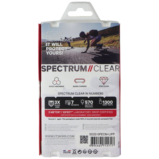 ITSKINS Spectrum // Clear Case for Samsung Galaxy A22 5G - Light Purple Cell Phone - Cases, Covers & Skins ITSKINS - Simple Cell Bulk Wholesale Pricing - USA Seller