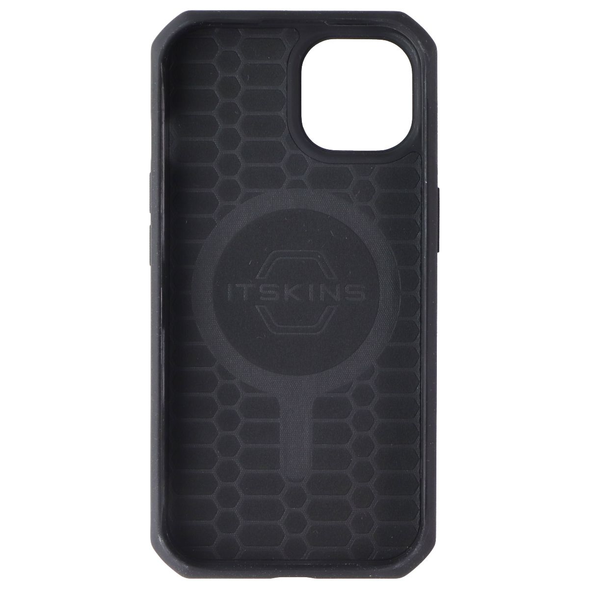 ITSKINS Ballistic R // Nylon High-Impact Hybrid Case for Apple iPhone 15 - Black Cell Phone - Cases, Covers & Skins ITSKINS - Simple Cell Bulk Wholesale Pricing - USA Seller