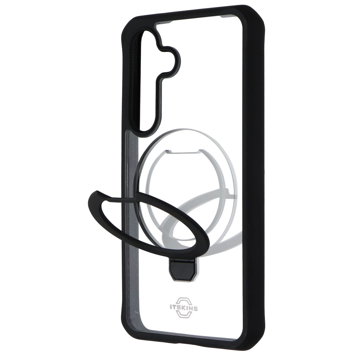 ITSKINS Hybrid R Case w/ Stand for MagSafe for Samsung Galaxy S24 - Black/Clear Cell Phone - Cases, Covers & Skins ITSKINS - Simple Cell Bulk Wholesale Pricing - USA Seller