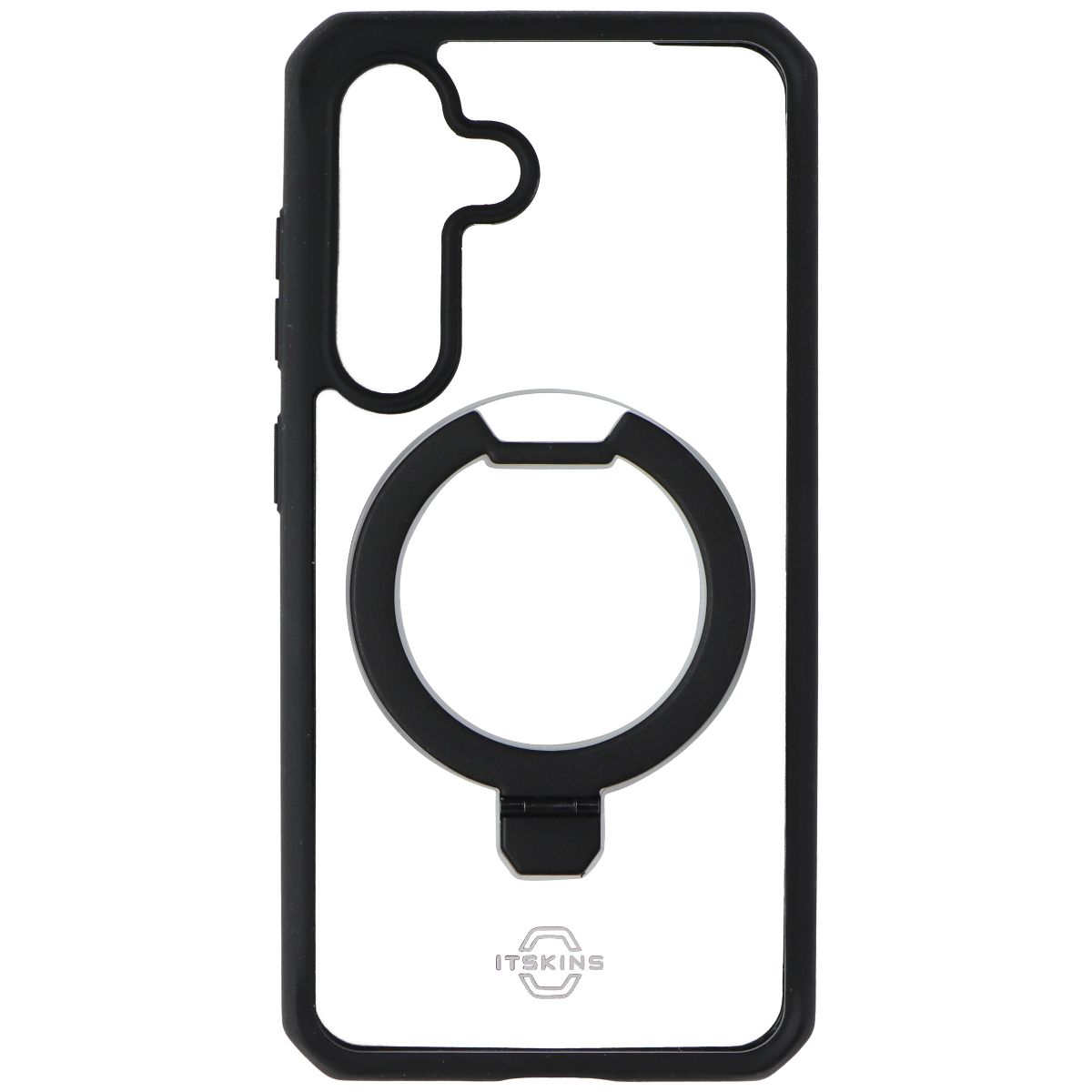 ITSKINS Hybrid R Case w/ Stand for MagSafe for Samsung Galaxy S24 - Black/Clear Cell Phone - Cases, Covers & Skins ITSKINS - Simple Cell Bulk Wholesale Pricing - USA Seller