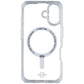 ITSKINS Hybrid_R // Mood Case for MagSafe for Apple iPhone 16 - Clear / Purple
