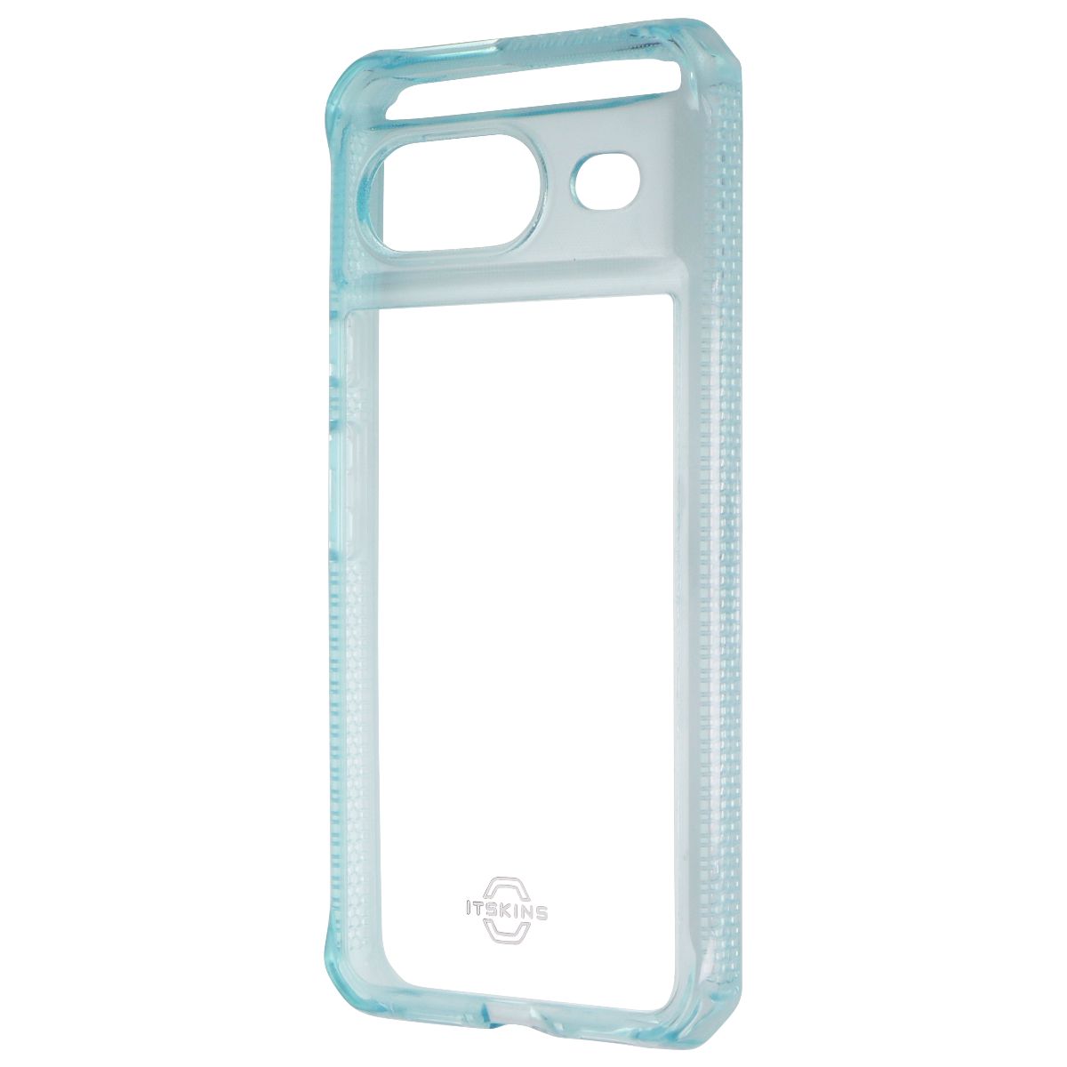 ITSKINS Hybrid_R Clear Protective Case for Google Pixel 8 - Light Blue