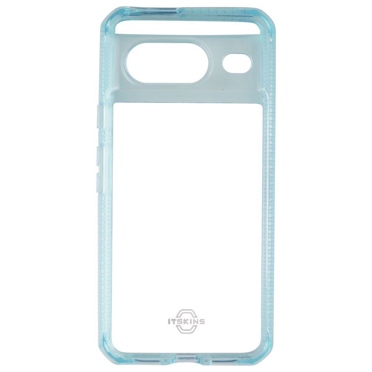 ITSKINS Hybrid_R Clear Protective Case for Google Pixel 8 - Light Blue