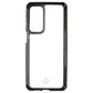 ITSKINS Hybrid_R Series Clear Case for Motorola Edge (2021) - Black / Clear