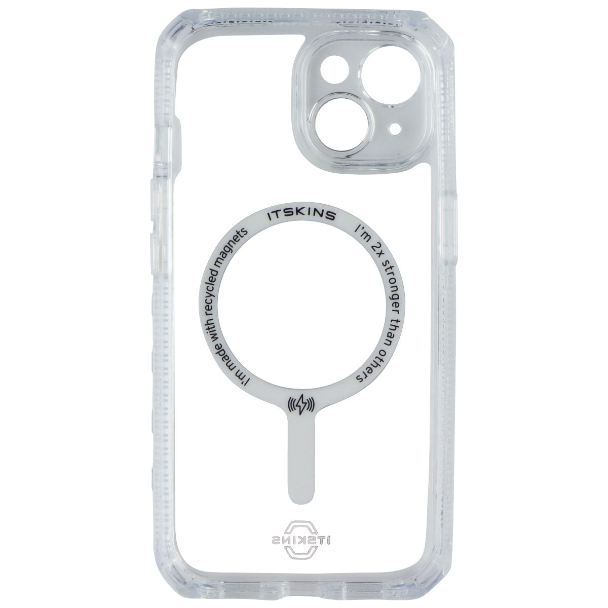 ITSKINS Supreme_R Series Case for MagSafe for Apple iPhone 15 - Clear Cell Phone - Cases, Covers & Skins ITSKINS - Simple Cell Bulk Wholesale Pricing - USA Seller