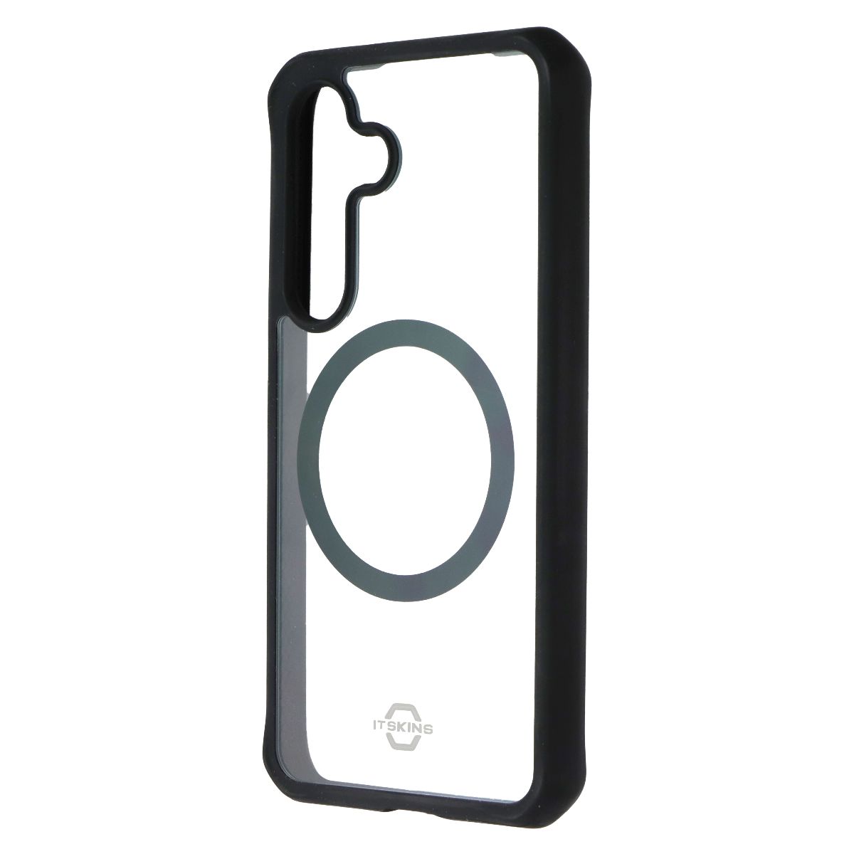 ITSKINS Hybrid_R // Solid Case for Samsung Galaxy S24 - Black / Transparent Cell Phone - Cases, Covers & Skins ITSKINS - Simple Cell Bulk Wholesale Pricing - USA Seller