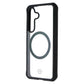 ITSKINS Hybrid_R // Solid Case for Samsung Galaxy S24 - Black / Transparent