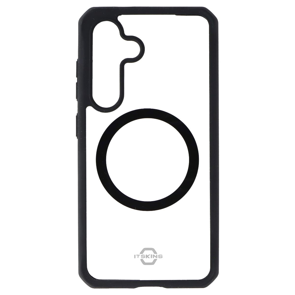 ITSKINS Hybrid_R // Solid Case for Samsung Galaxy S24 - Black / Transparent Cell Phone - Cases, Covers & Skins ITSKINS - Simple Cell Bulk Wholesale Pricing - USA Seller