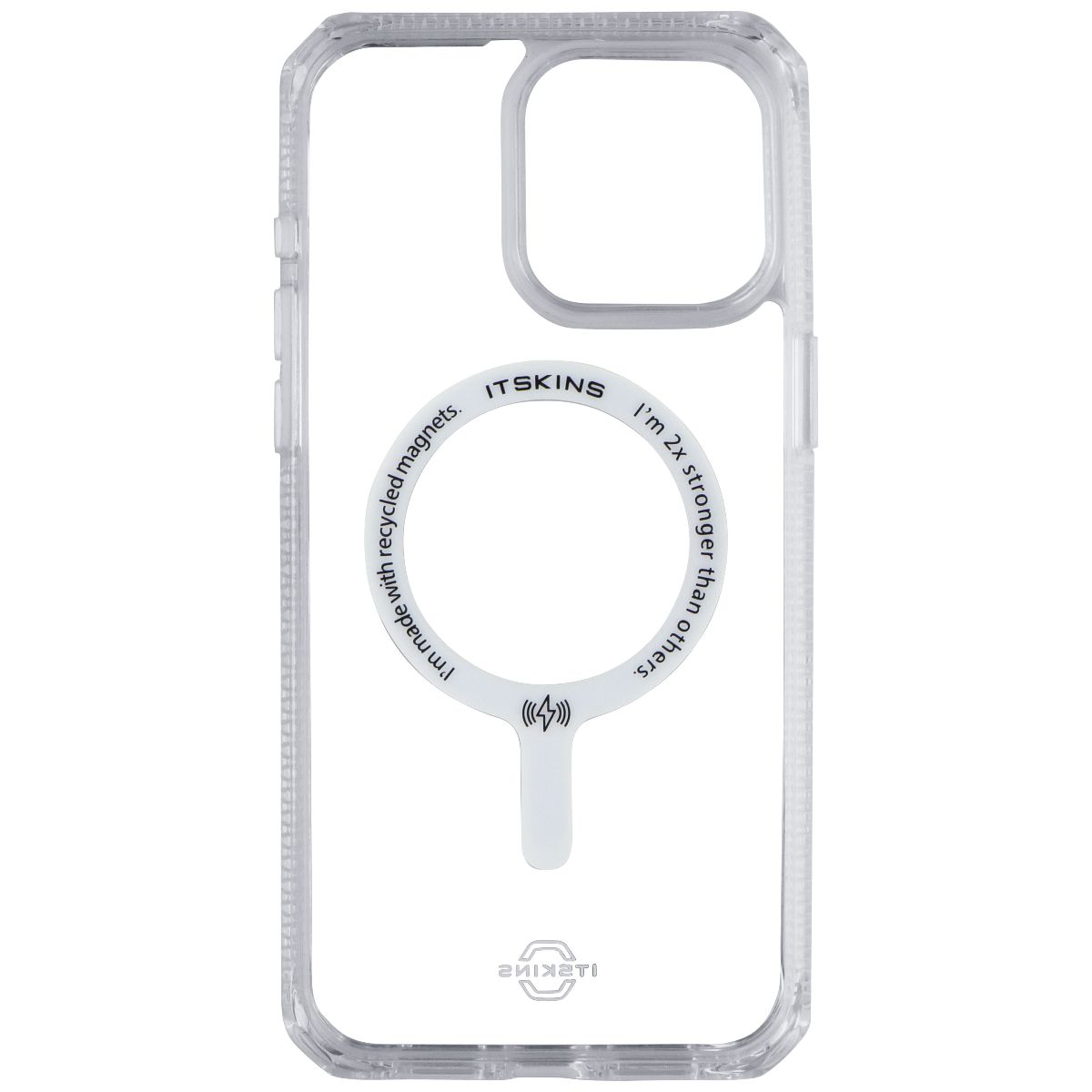 ITSKINS Hybrid_R Clear Series Case for MagSafe for Apple iPhone 15 Pro Max Clear Cell Phone - Cases, Covers & Skins ITSKINS    - Simple Cell Bulk Wholesale Pricing - USA Seller