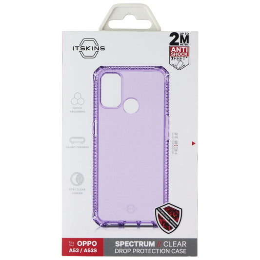 ITSKINS Spectrum // Clear Series Case for OPPO A53 / OPPO A53S - Light Purple