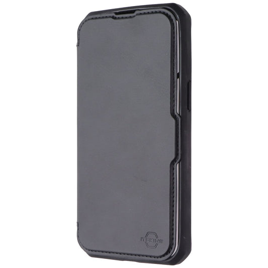 ITSKINS Hybrid_R MagFolio Case for MagSafe for Apple iPhone 15 Pro Max - Black