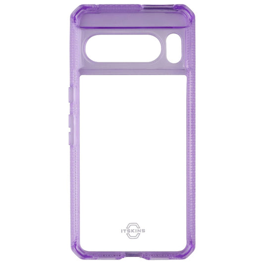 ITSKINS Hybrid_R // Clear Case for Google Pixel 8 Pro - Light Purple