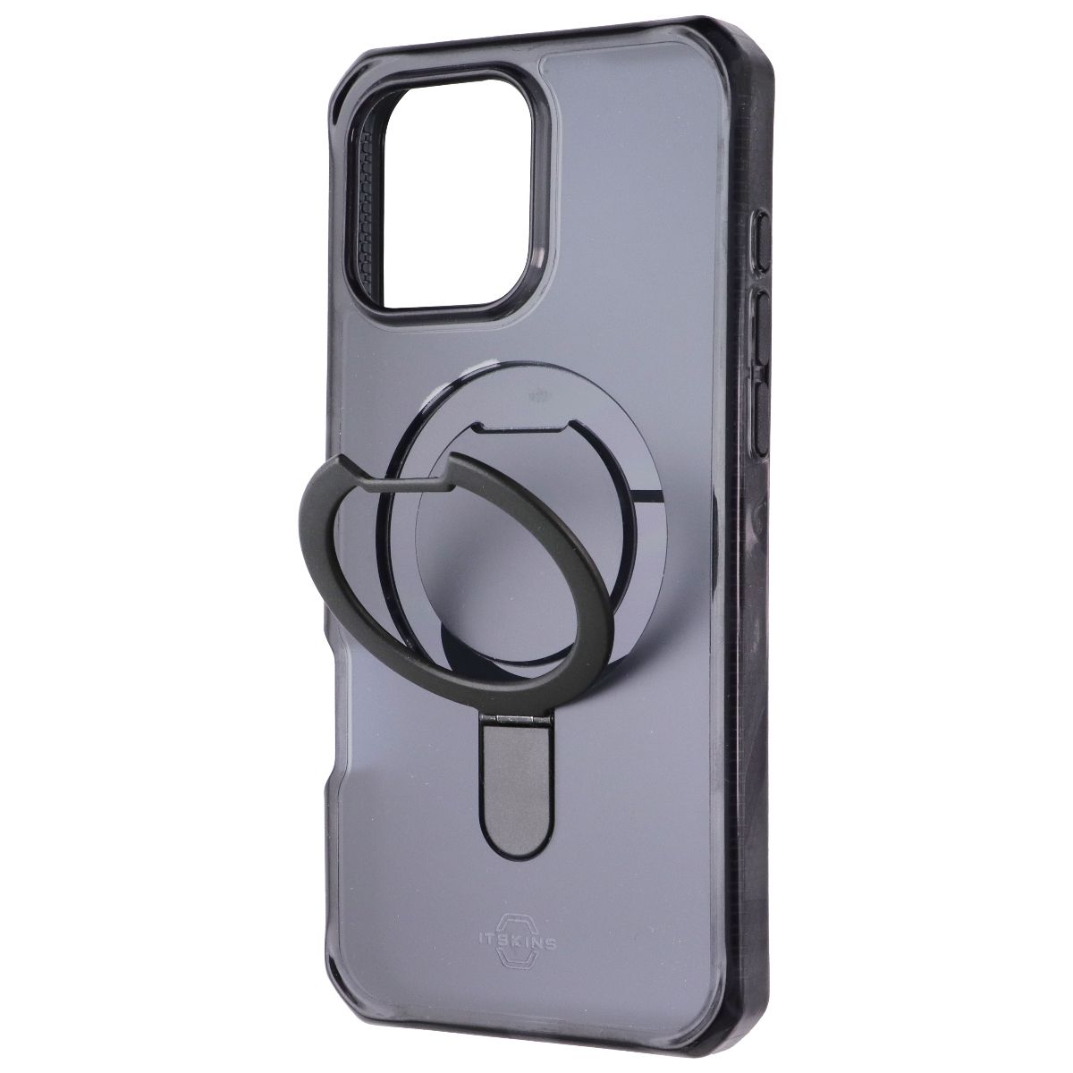 ITSKINS Hybrid_R // Vapor Stand Case for MagSafe for iPhone 16 Pro Max - Black Cell Phone - Cases, Covers & Skins ITSKINS - Simple Cell Bulk Wholesale Pricing - USA Seller