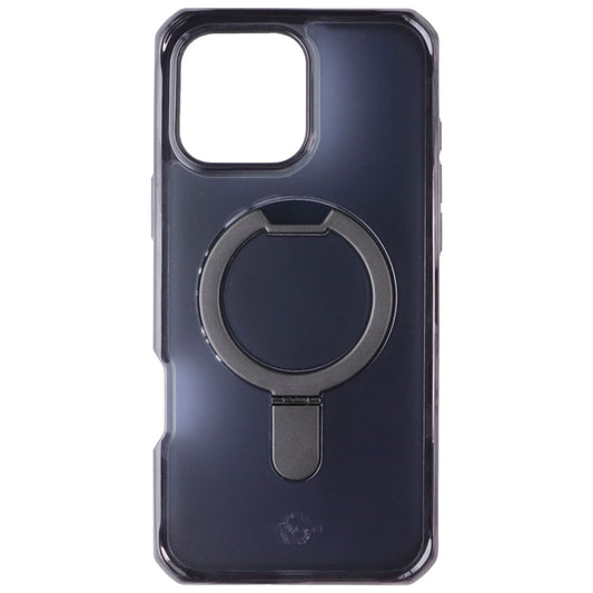 ITSKINS Hybrid_R // Vapor Stand Case for MagSafe for iPhone 16 Pro Max - Black Cell Phone - Cases, Covers & Skins ITSKINS - Simple Cell Bulk Wholesale Pricing - USA Seller