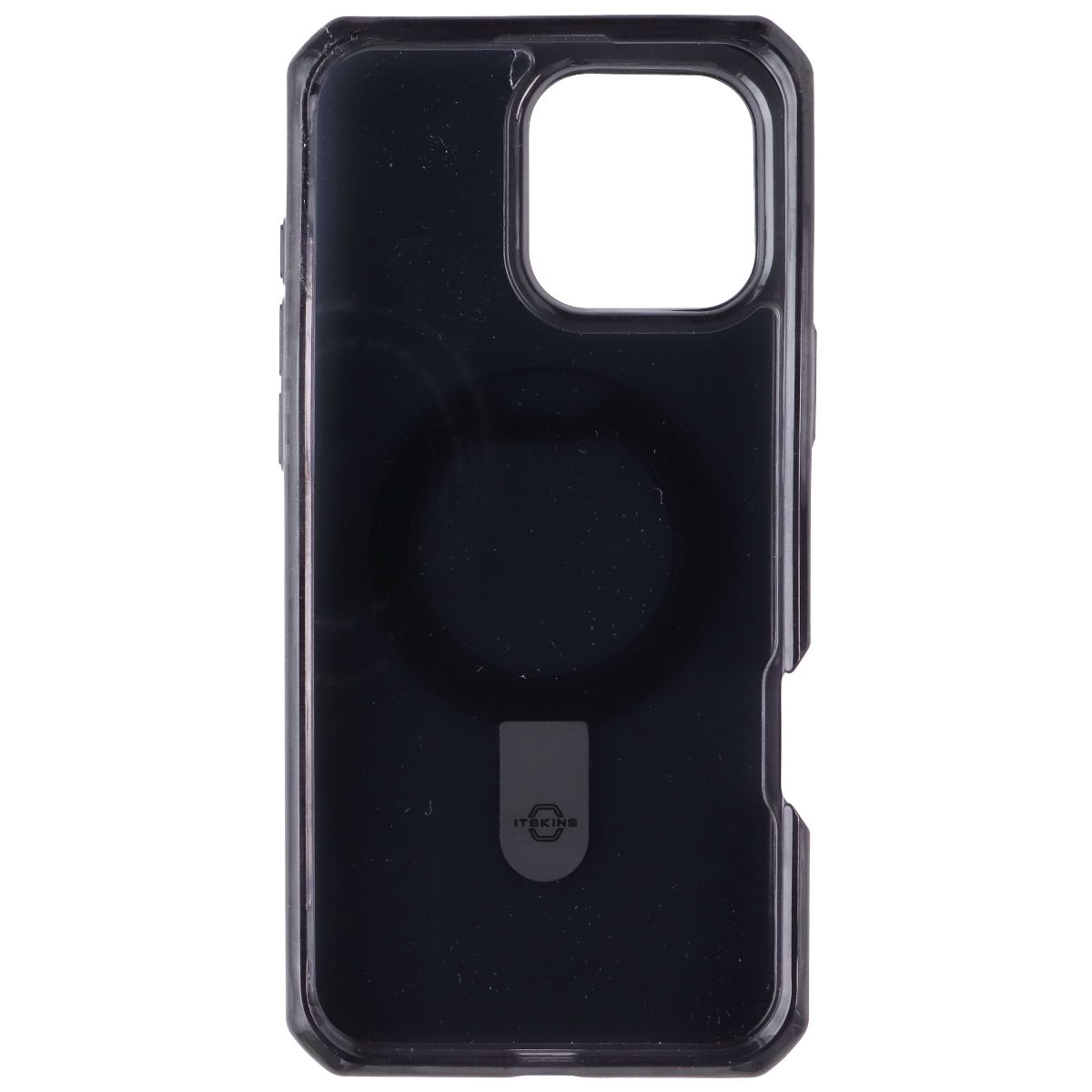 ITSKINS Hybrid_R // Vapor Stand Case for MagSafe for iPhone 16 Pro Max - Black Cell Phone - Cases, Covers & Skins ITSKINS - Simple Cell Bulk Wholesale Pricing - USA Seller
