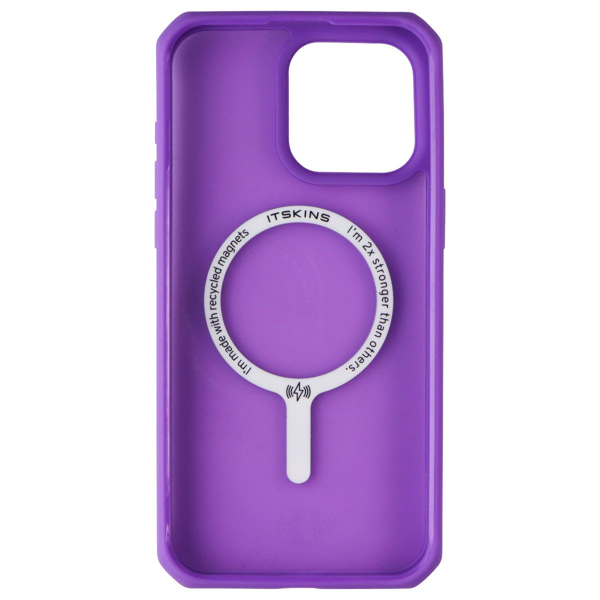 ITSKINS Hybrid R // Frost Hybrid Matte Case for iPhone 15 Pro Max - Deep Purple Cell Phone - Cases, Covers & Skins ITSKINS - Simple Cell Bulk Wholesale Pricing - USA Seller