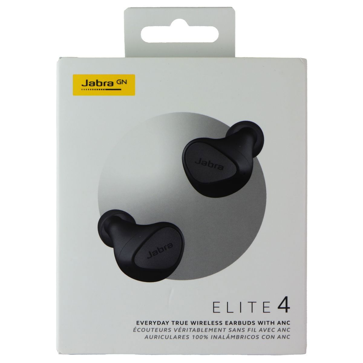 Jabra GN Elite 4 - True Wireless Earbuds with ANC - Dark Grey Portable Audio - Headphones Jabra - Simple Cell Bulk Wholesale Pricing - USA Seller
