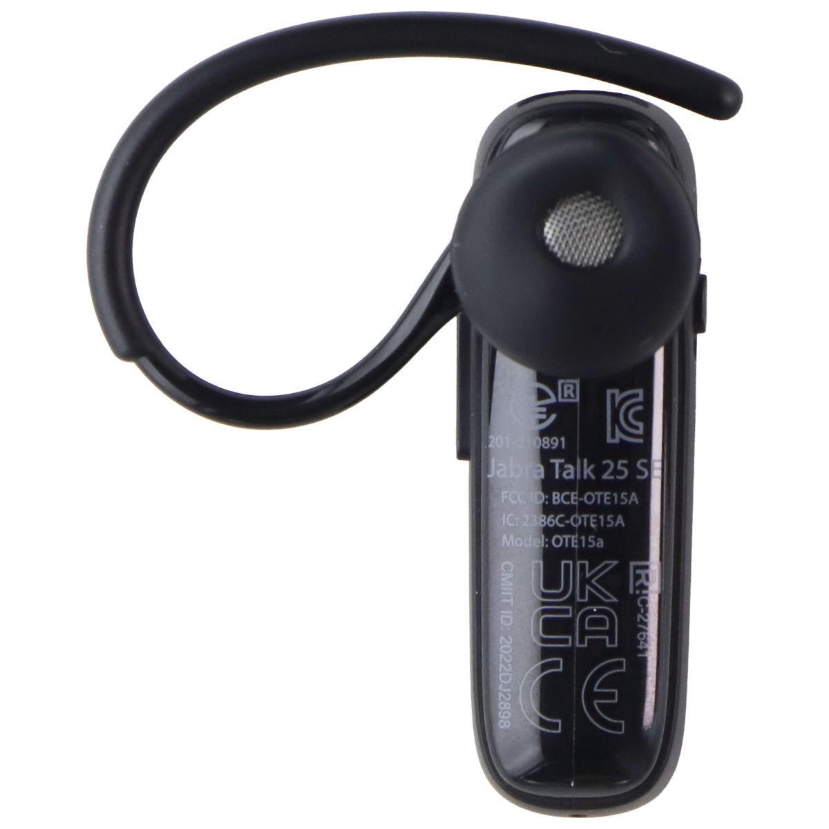Jabra GN Talk 25 SE Mono Bluetooth Wireless Single Ear Headset with Mic - Black Cell Phone - Headsets Jabra - Simple Cell Bulk Wholesale Pricing - USA Seller