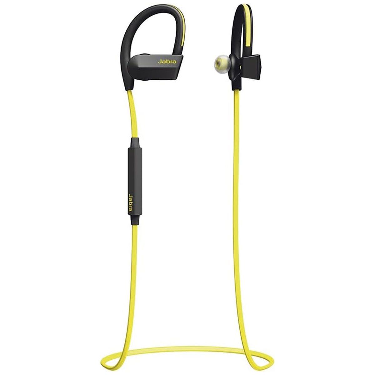 Jabra Sport Pace Wireless Bluetooth Earbuds with Microphone - Black and Yellow