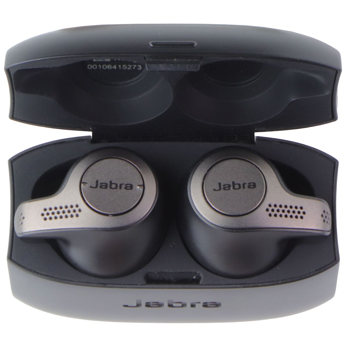 Jabra Elite 65t Wireless Earbuds w/ Charging Case – Titanium Black Portable Audio - Headphones Jabra - Simple Cell Bulk Wholesale Pricing - USA Seller