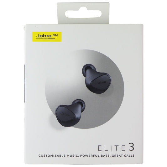 Jabra Elite 3 Noise-Isolating Wireless Earbuds and Charge Case - Dark Gray Portable Audio - Headphones Jabra - Simple Cell Bulk Wholesale Pricing - USA Seller