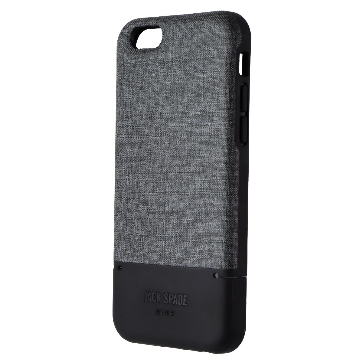 Jack Spade Color-Block Hybrid Case for iPhone 6 / 6s - Gray / Black Cell Phone - Cases, Covers & Skins Jack Spade - Simple Cell Bulk Wholesale Pricing - USA Seller