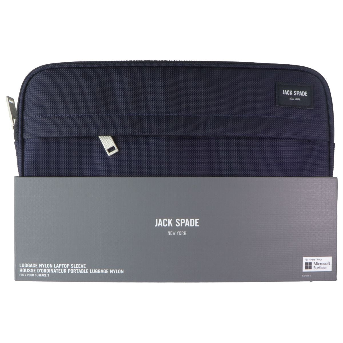 Jack Spade Luggage Nylon Sleeve for Surface 3 - Blue Computer Accessories - Laptop Cases & Bags Jack Spade - Simple Cell Bulk Wholesale Pricing - USA Seller