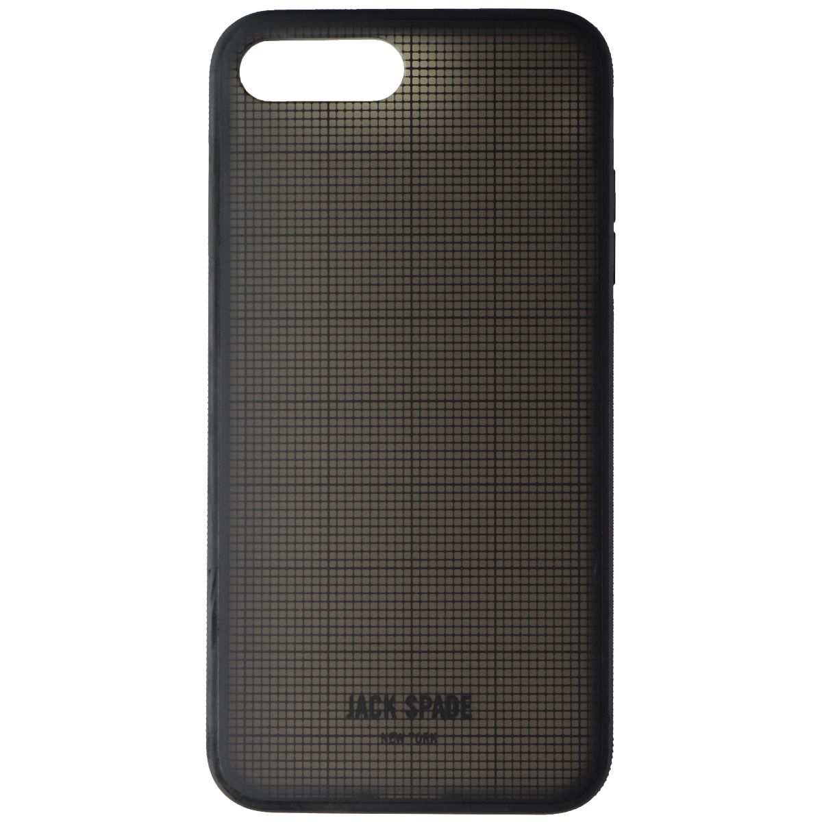 Jack Spade Printed Clear Case for iPhone 8 Plus / 7 Plus - Graphic Check Gray Cell Phone - Cases, Covers & Skins Jack Spade - Simple Cell Bulk Wholesale Pricing - USA Seller