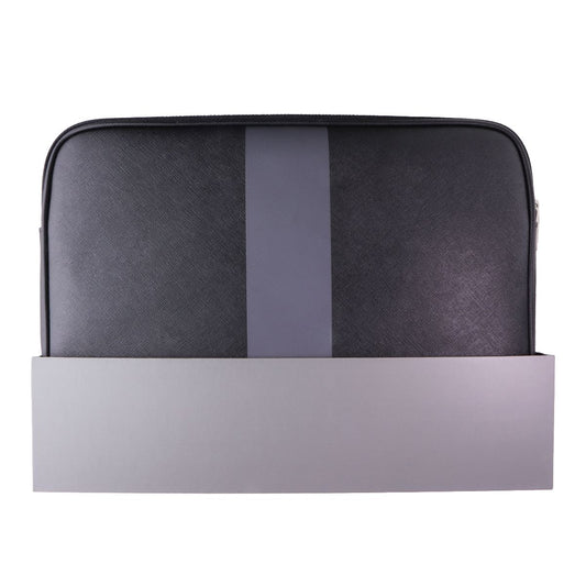 Jack Spade New York Racing Stripe Sleeve for 13-in Laptops - Black/Gray Computer Accessories - Laptop Cases & Bags Jack Spade - Simple Cell Bulk Wholesale Pricing - USA Seller