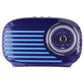 JamAudio Retro Vintage Bluetooth Speaker (HX-P525-BL-WW) - Blue iPod, Audio Player Accessories - Audio Docks & Mini Speakers JamAudio - Simple Cell Bulk Wholesale Pricing - USA Seller