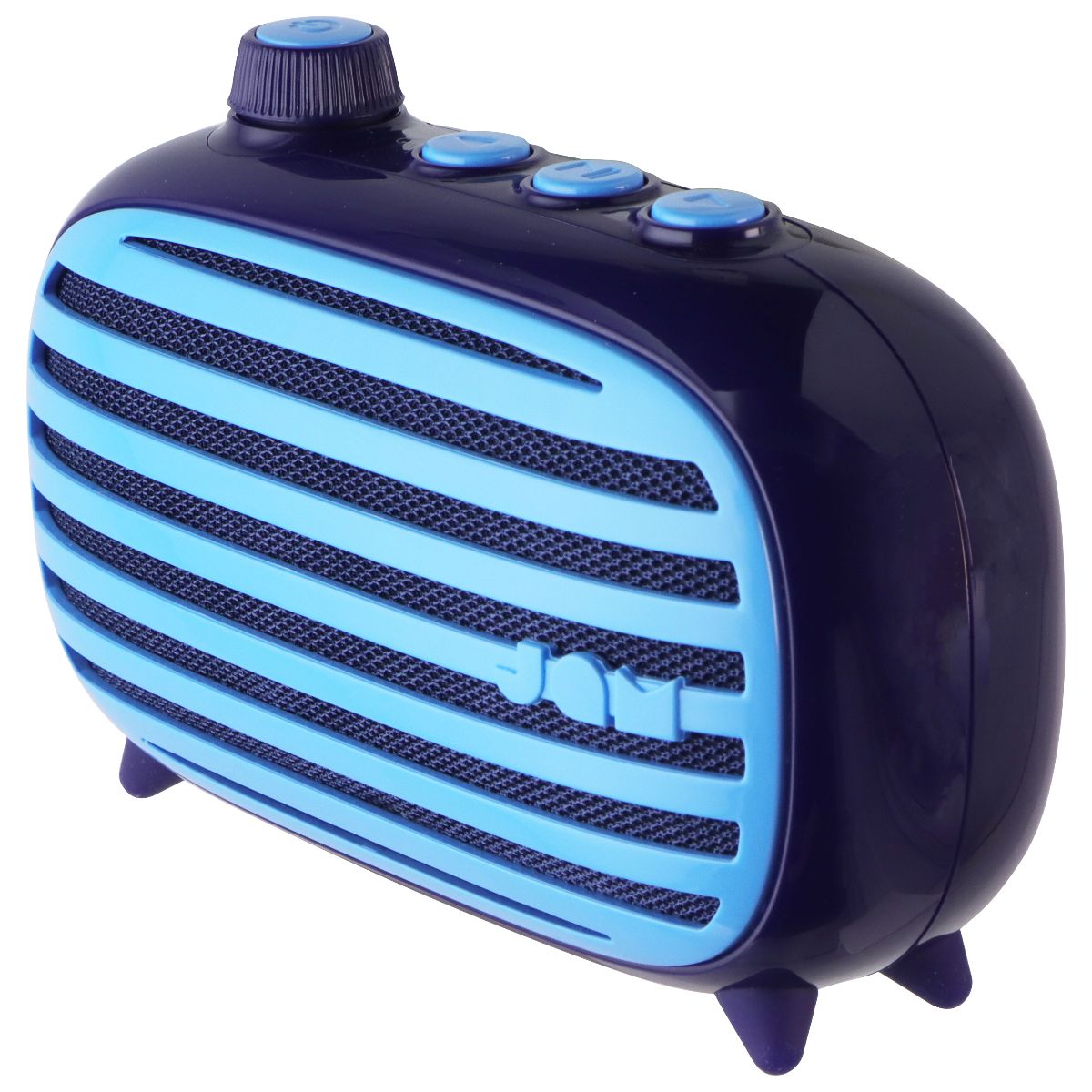 Jam Retro Classic Premium Wireless Bluetooth 10 Hour Play Time Speaker - Blue Cell Phone - Audio Docks & Speakers Jam - Simple Cell Bulk Wholesale Pricing - USA Seller