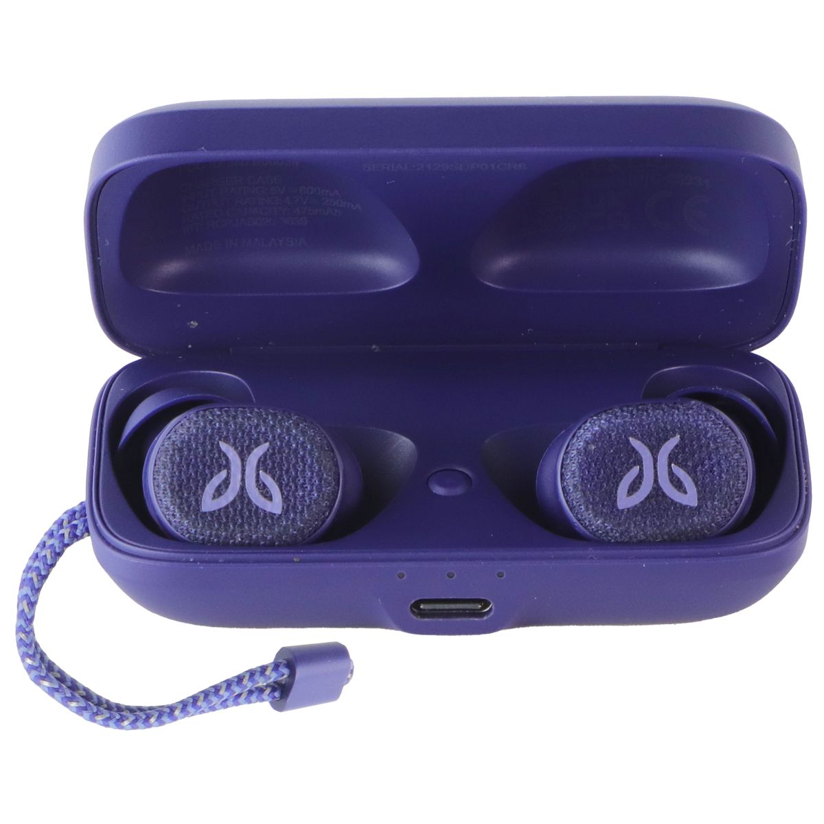 Jaybird Vista 2 True Wireless Sport Bluetooth Headphones w/ Charging Case - Blue Portable Audio - Headphones Jaybird - Simple Cell Bulk Wholesale Pricing - USA Seller