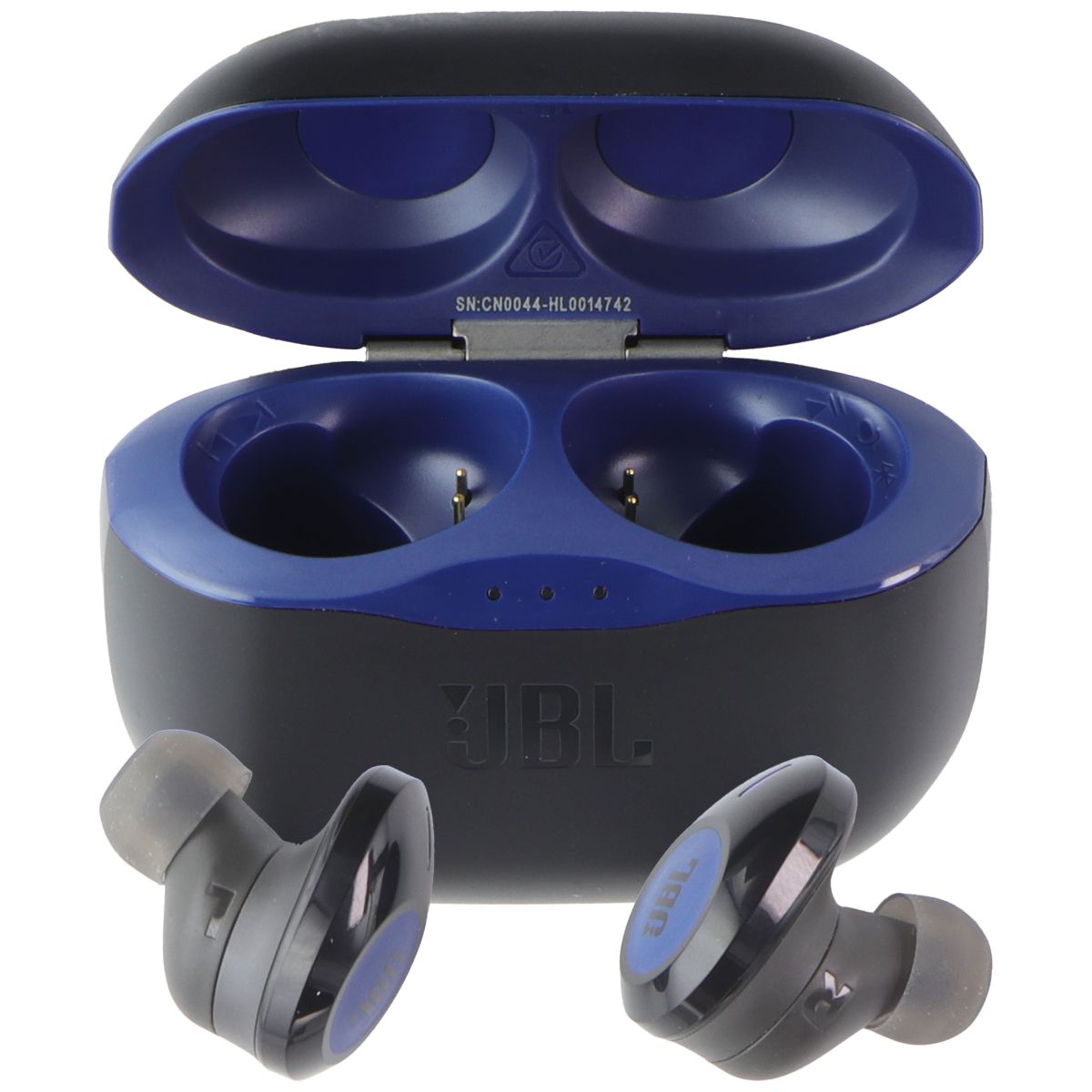 JBL Tune 125TWS True Wireless Bluetooth Headphones - Blue (JBLT125TWSBLUAM) Portable Audio - Headphones JBL - Simple Cell Bulk Wholesale Pricing - USA Seller