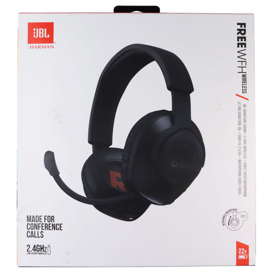 JBL Free WFH Wireless - Wireless Over-Ear Headset with Detachable Mic - Black