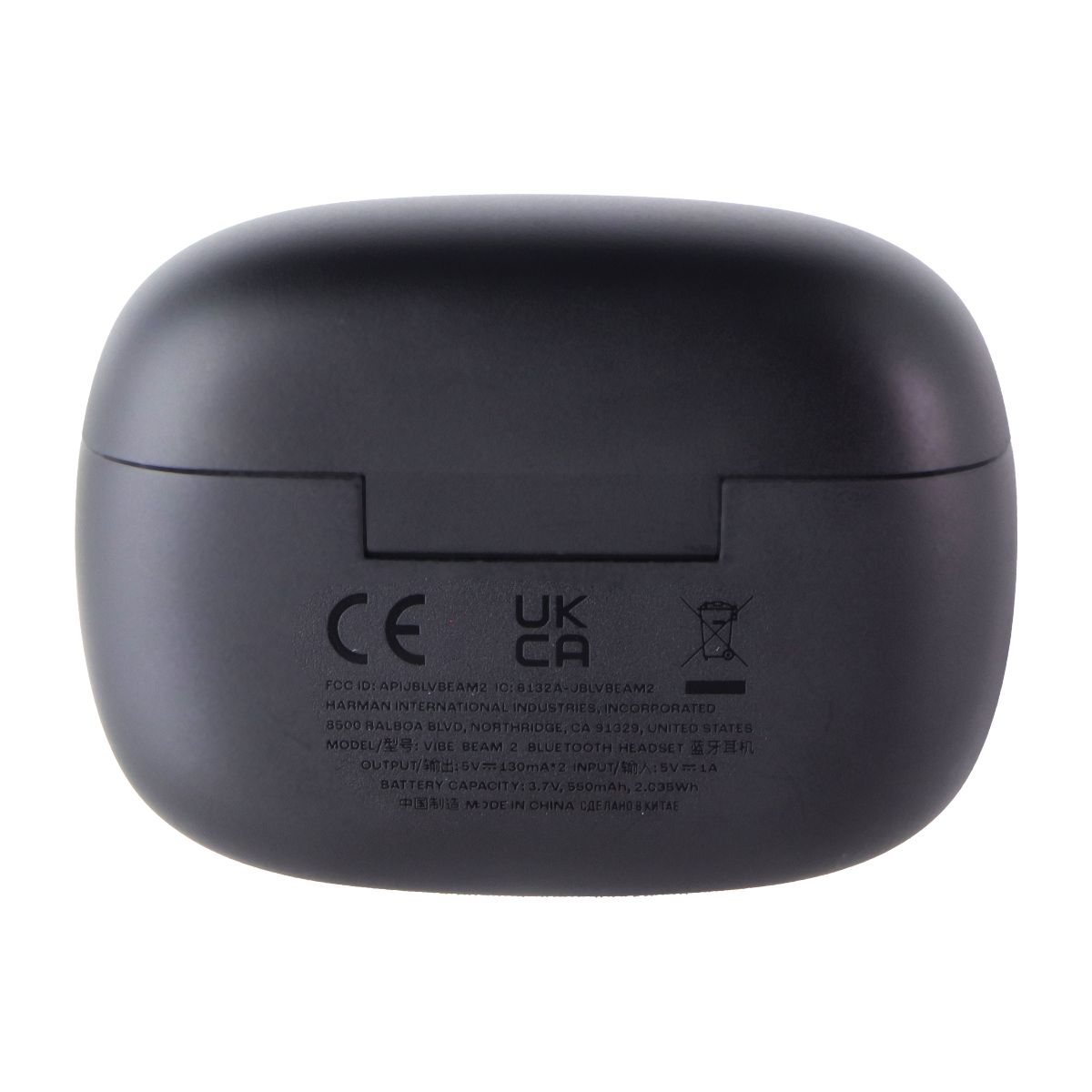 JBL Vibe Beam 2 True Wireless Noise Cancelling IP54 Earbuds - Black