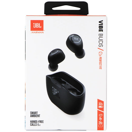 JBL Vibe Buds True Wireless Headphones - Black Portable Audio - Headphones JBL    - Simple Cell Bulk Wholesale Pricing - USA Seller