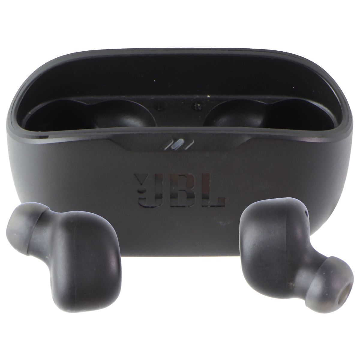 JBL Vibe Buds True Wireless Headphones - Black (JBLVBUDSBLKAM) Portable Audio - Headphones JBL - Simple Cell Bulk Wholesale Pricing - USA Seller
