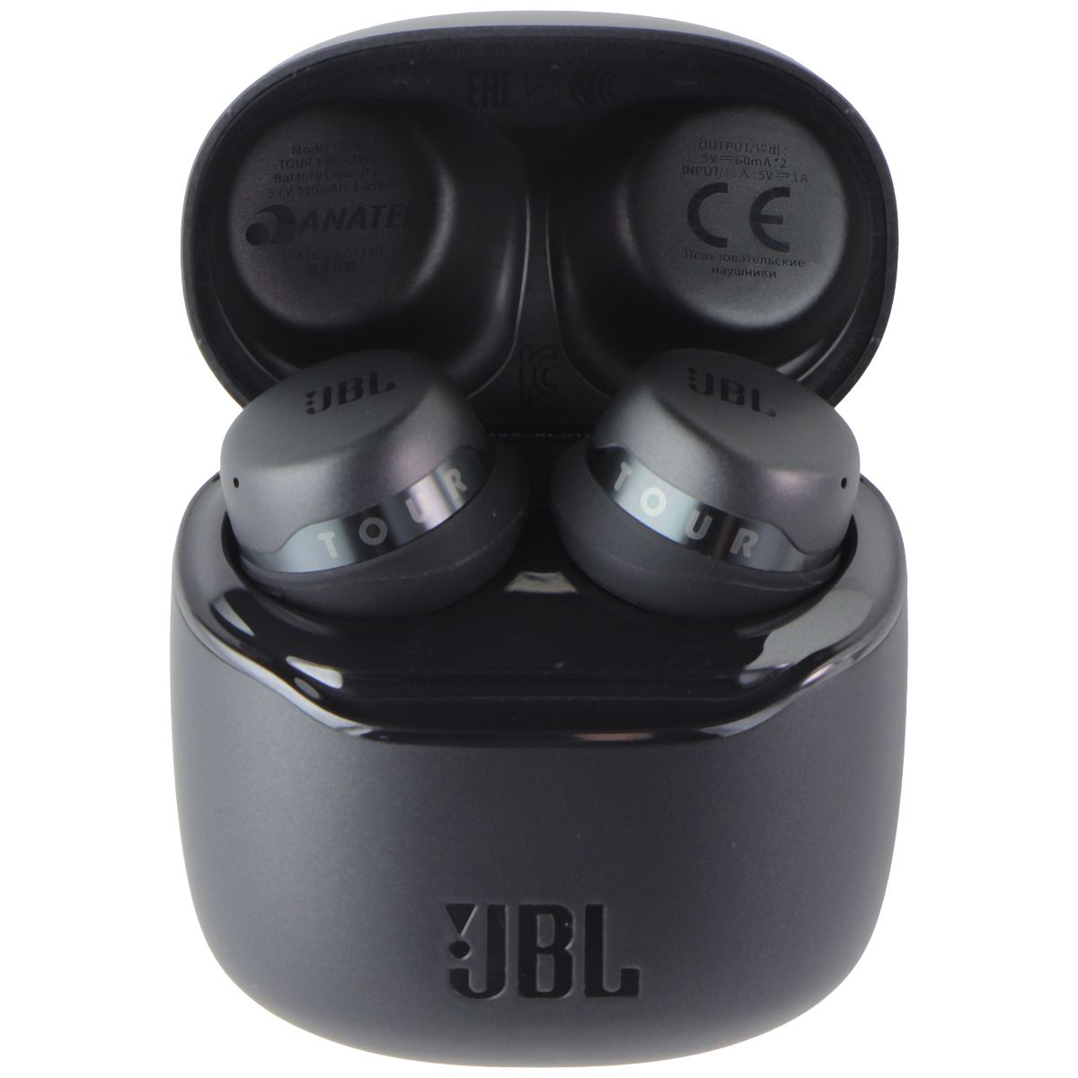 JBL Tour PRO+ TWS True Wireless Noise Cancelling Bluetooth Earbuds - Black Portable Audio - Headphones JBL - Simple Cell Bulk Wholesale Pricing - USA Seller