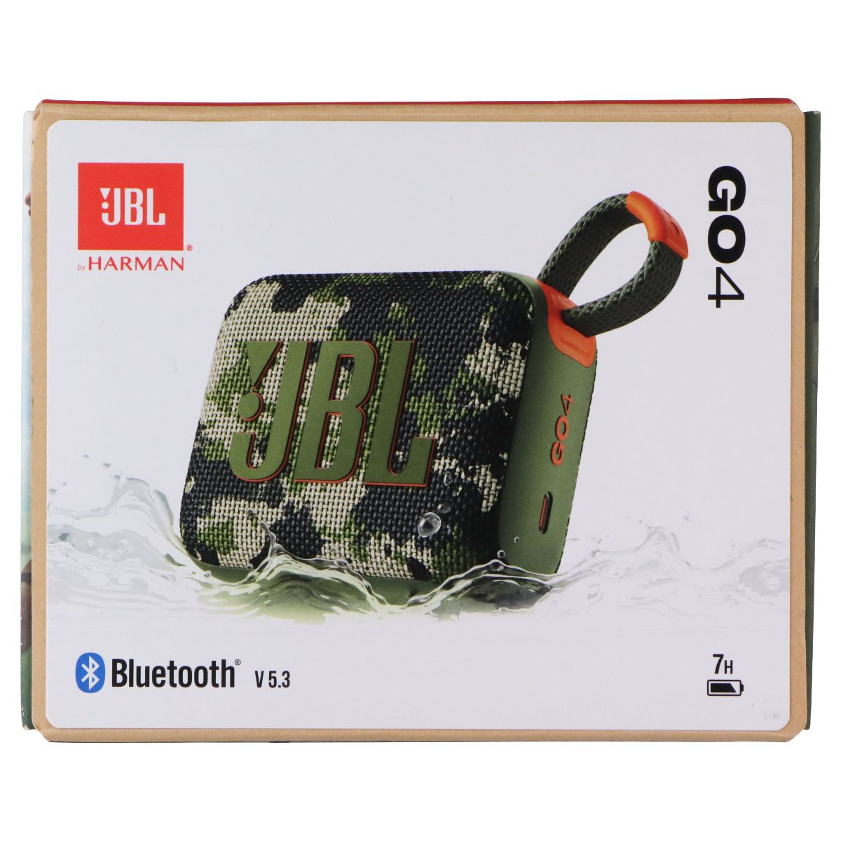 JBL Go 4 Ultra-Portable Waterproof and Dustproof Bluetooth Speaker - Squad iPod, Audio Player Accessories - Audio Docks & Mini Speakers JBL - Simple Cell Bulk Wholesale Pricing - USA Seller