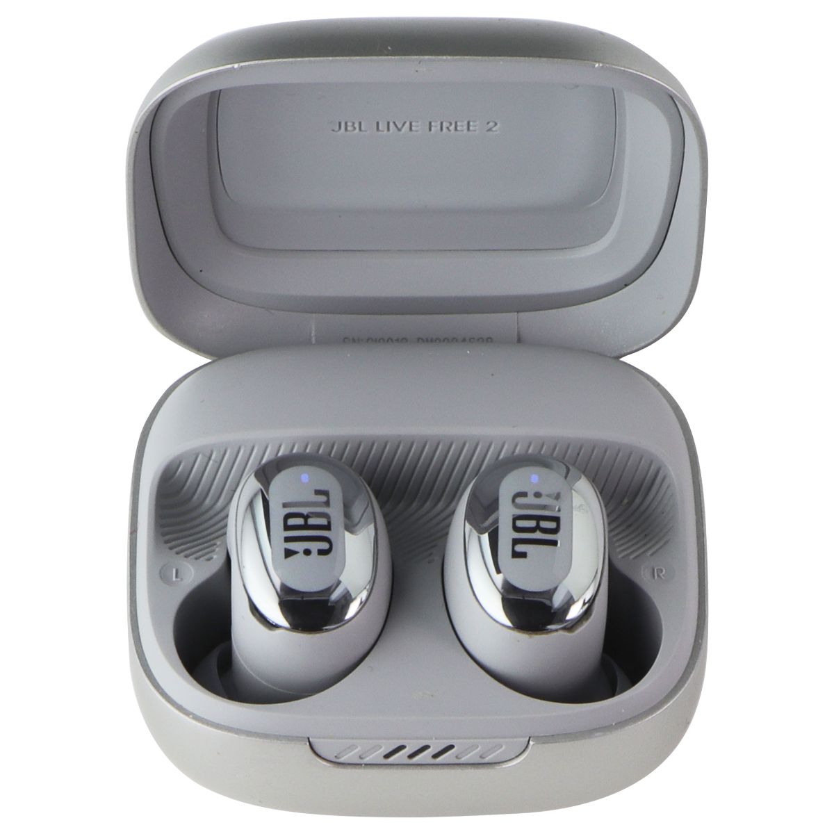 JBL Live Free 2 TWS Noise Cancelling Bluetooth Earbuds - Silver Portable Audio - Headphones JBL - Simple Cell Bulk Wholesale Pricing - USA Seller
