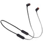 JBL Tune 125BT In-Ear Headphones with 3-Button Mic/Remote & Flat Cable - Black Portable Audio - Headphones JBL - Simple Cell Bulk Wholesale Pricing - USA Seller