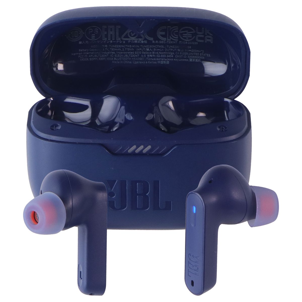 JBL Tune 230NC TWS True Wireless in-Ear Noise Cancelling Headphones - Blue Portable Audio - Headphones JBL - Simple Cell Bulk Wholesale Pricing - USA Seller