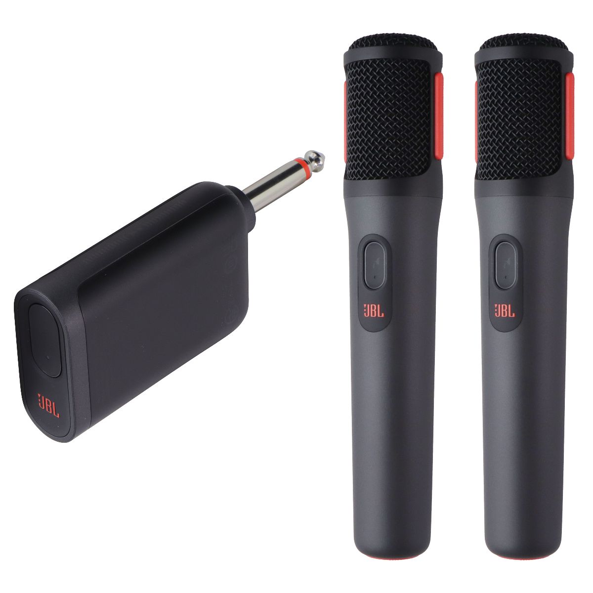 JBL PartyBox Wireless Mic - Digital Wireless Microphones (Pack of 2) - Black Computer Accessories - Microphones JBL - Simple Cell Bulk Wholesale Pricing - USA Seller